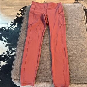 lululemon athletica Rust Leggings
